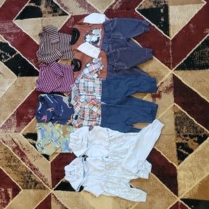 3 months old twin boy fall outfits